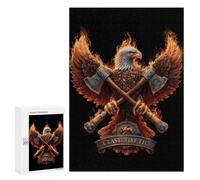 Volunteer Fire Eagle Jigsaw Puzzles for Adults Wooden Puzzle