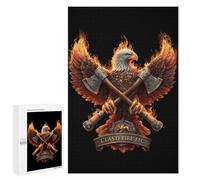 Volunteer Fire Eagle Jigsaw Puzzles for Adults Wooden Puzzle