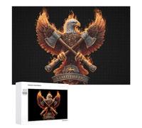 Volunteer Fire Eagle Wooden Puzzles for Adults Jigsaw Puzzles