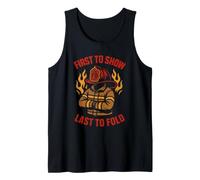 Volunteer Firefighter Small Town Hero Firehouse Legacy Tank Top