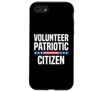 Volunteer Patriotic Citizen American Flag Bold Design Case for iPhone SE (2020) / 7/8