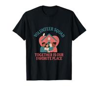 Volunteer Squad Heart Home Together is Our Favorite Place T-Shirt