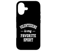 Volunteering Is My Favorite Sport Funny Volunteer Life Case for iPhone 17