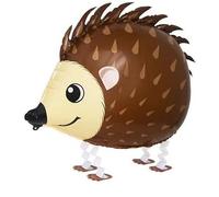 Volunx Hedgehog Farm Jungle Animal Walking Balloons Air Balloon Aluminium Foil Helium Balloons for Gift Birthday Party Decor