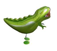 Volunx Stegosaurus Dinosaur Farm Jungle Animal Walking Balloons Air Balloon Aluminium Foil Helium Balloons for Gift Birthday Party Decor
