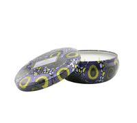 VOLUSPA 3 Wick Decorative Tin Candle Apple Blue Clover 340g