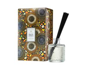 Voluspa Baltic Amber Scented Reed Diffuser 3.4 oz Oil Reed Diffusers for Home Handcrafted in The USA