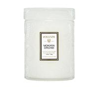 Voluspa Japonica scented in glass jar 50 hours Mokara Orchid