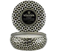 Voluspa - Maison 3-Wick Tin Scented Candle, Crisp Champagne