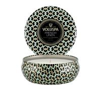 Voluspa Maison Noir 3-wick Tin scented 40 hours French Linen