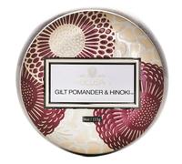 VOLUSPA Mini Tin Candle Gilt Pomander & Hinoki 113g