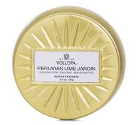 VOLUSPA Mini Tin Candle Peruvian Lime Jardin