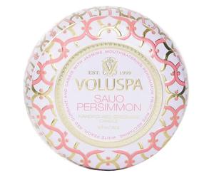 VOLUSPA Mini Tin Candle Saijo Persimmon