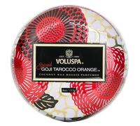 VOLUSPA Mini Tin Candle Spiced Goji Tarocco Orange