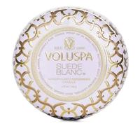 VOLUSPA Mini Tin Candle Suede Blanc 113g