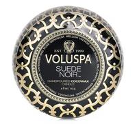 VOLUSPA Mini Tin Candle Suede Noir 113g