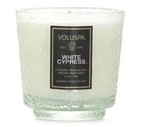 Voluspa-Petite Pedestal Candle - White Cypress-72g/2.5oz