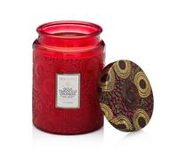 Voluspa Scented candle glass jar 100 hours Goji Tarocco Orange