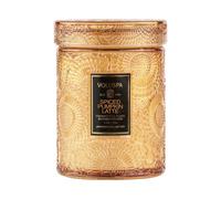 Voluspa Spiced Pumpkin Latte Small Candle Jar 55 Ounce 50 Hour Burn Time All Natural Wicks Coconut Wax for Clean Burning Ve