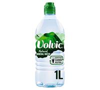 Volvic Natural Spring Water, 1.0- Liter Bottles (Pack of 12), 33.8 Fl Oz (Pack of 12)