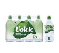 Volvic Still Natural Mineral Water, 12 x 1 Litre