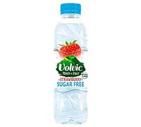Volvic Sugar Free Touch of Fruit Natural Flavoured Water Strawberry 24 x 500ml Bottles