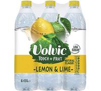 Volvic Touch of Fruit Lemon and Lime 1.5L (Pack of 6 x 1.5ltr)