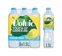 Volvic Touch Of Lemon & Lime 6x1.5L Bottles
