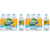 Volvic Touch of Fruit Mango Passion Fruit Sugar Free Still Flavoured Water Multipack 6x750ml (Pack of 2)