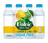 Volvic Touch of Fruit Sugar Free Lemon & Lime 12 x 500ml