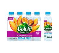 Volvic Touch of Fruit Sugar Free Mango and Passion 500ml (Pack of 24)