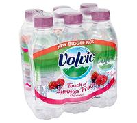 Volvic Touch of Fruit Summer Fruits (6x500ml) - Pack of 2