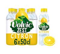 Volvic ZEST Lemon Water Drink Pack of 6 Bottles x 50 cl