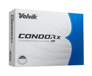 Volvik Condor X White 12 Pack (Dozen) Premium Flight Golf Balls
