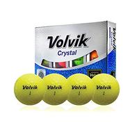 Volvik Crystal Yellow Golfballs