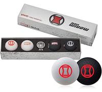 Volvik Marvel Golf Balls - Various Superhero Gift Sets - Spiderman/Hulk/Thor/Black Panther/Captain America/Iron Man, four ball and ball marker gift set