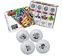 VOLVIK POWER SOFT LTD EDITION MARVEL AVENGERS GOLF BALLS - WHITE