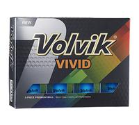 Volvik Unisex Adult Vivid Golf Balls - Blue
