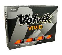 Volvik Unisex Adult Vivid Golf Balls - Orange, NA