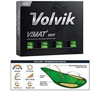 Volvik Unisex's Vimat Golf Ball, Green, one size