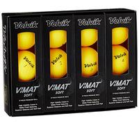 Volvik Unisex's Vimat Golf Ball, Yellow, one size