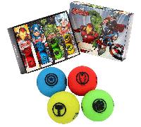 VOLVIK VIMAT LTD EDITION MARVEL AVENGERS GOLF BALLS - MULTICOLOUR