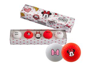 Volvik Vivid Disney Character Golf Ball Gift Set-Minnie Mouse