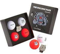 Volvik Vivid British Bulldog Golf Balls (4 Balls) & Hat Clip Limited E