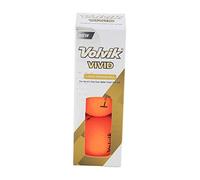 Volvik Vivid Mat Coloured Golf Balls Orange One Size