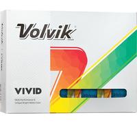 Volvik Vivid Matte Golf Balls (One Dozen) (Blue)