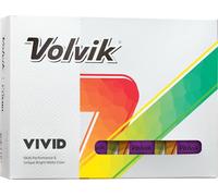 Volvik Vivid Matte Golf Balls (One Dozen) (Purple)