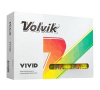 Volvik Vivid Matte Golf Balls (One Dozen) (Yellow)