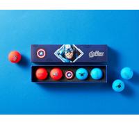 Volvik Vivid Soft: Captain America 4.0 Golf Gift Set