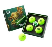 Volvik Vivid Soft Star Wars Golf Ball Gift Sets (Yoda, 4 Pack)